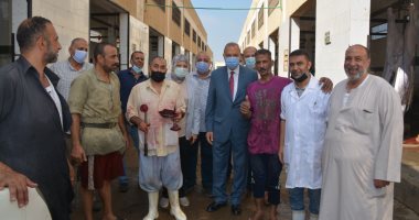 محافظ القليوبية يتابع مجازر المحافظة للتأكد من الاستعداد لاستقبال الأضاحى.. صور