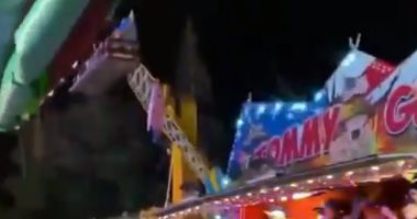 خروج لعبة ملاهى بولاية أمريكية عن السيطرة فى موقف مرعب.. فيديو وصور