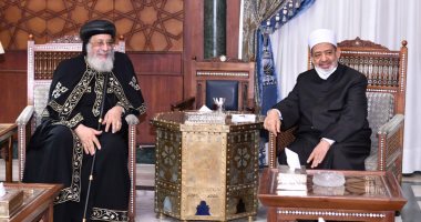 البابا تواضروس يهنئ شيخ الأزهر بعيد الأضحى المبارك
