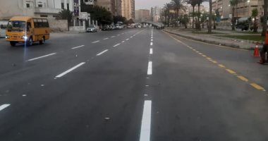 إنهاء 96% من الخطة المستهدفة لرصف أحياء الإسكندرية بتكلفة 42 مليون جنيه.. صور