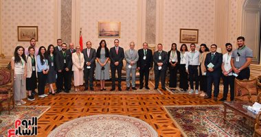 رئيس النواب يستقبل وفدا شبابيا فى إطار مبادرة إحياء الجذور المصرية القبرصية اليونانية