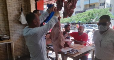 ضبط 39 طن لحوم مجهولة المصدر فى حملة تموينية مكبرة بالإسكندرية.. صور