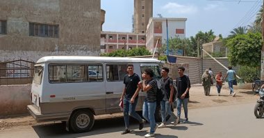 إجراءات احترازية لطلاب الثانوية العامة فى المنوفية قبل امتحان الجغرافيا