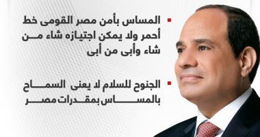 أنا والجيش نروح قبل ما يحصل حاجة لمصر.. رسائل مهمة للرئيس السيسى بمؤتمر حياة كريمة.. إنفوجراف