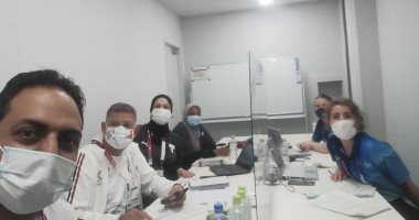 مقدمة البعثة الإدارية تنهى إجراءات تسجيل بعثة مصر فى أولمبياد طوكيو