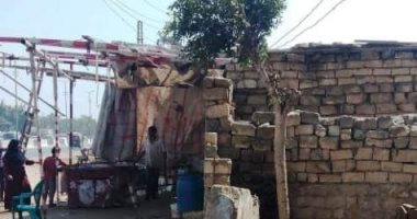 إزالة شوادر اللحوم ومخلفات المواشى وضبط طن و600 كيلو سكر ومكرونه بالشرقية