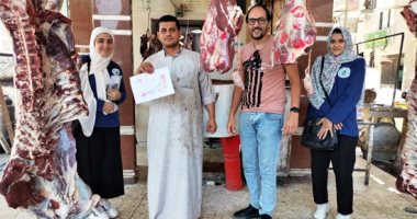 شركات المياه بالمحافظات تطلق حملات مكوكية للتوعية بعدم إلقاء مخلفات ذبح الأضاحى بشبكات الصرف.. غرف عمليات وخطوط ساخنة على مدار الساعة لتلقى البلاغات.. جولات على المحلات للتحذير وتركيب ملصقات لمكافحتها.. صور