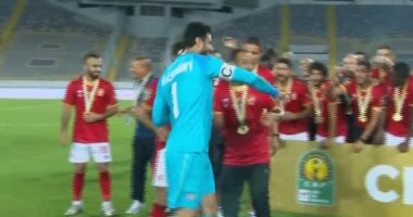 الشناوي: لاعبو الأهلي دائمًا على قدر المسئولية.. والدوري هدفنا القادم