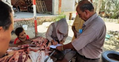 تكثيف الحملات على محال الجزارة للتأكد من صلاحية اللحوم بالشرقية