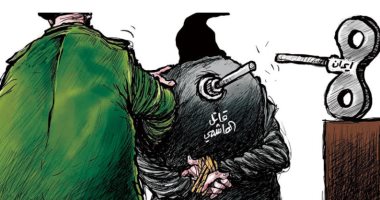 قاتل الهاشمى.. المليشيات تغتال الكاتب العراقى .. كاريكاتير سعودى