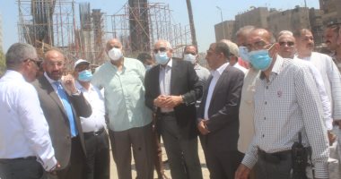 محافظ الجيزة يوجه بإنشاء موقف سرفيس أسفل محور كمال عامر وتقاطعه مع ناهيا..صور