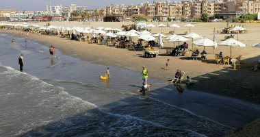 شواطئ بورسعيد تستعد لاستقبال المواطنين فى عيد الأضحى.. لايف وصور