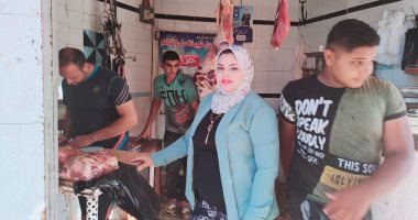 الجميلة والساطور.. اعرف أسرار مهنة الجزارة من أول جزارة استايل بالشرقية