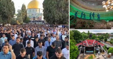 العالم هذا الصباح.. مسلمو العالم يؤدون صلاة العيد مع الالتزام بالإجراءات.. غسيل وتعقيم جبلي الصفا والمروة استعدادا لاستقبال وفود الحجاج.. معالجة جديدة لمسرحية شكسبير في الهواء الطلق