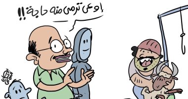 كاريكاتير.. نصيحة مواطن قبل ذبح خروف: "أوعى ترمى منه حاجة"
