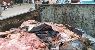 الجيزة تضبط سيارة لنقل وتجميع جلود الأضاحى بدون تصريح