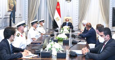الرئيس السيسي يستقبل مالك مجموعات لورسن الألمانية العالمية للصناعات البحرية