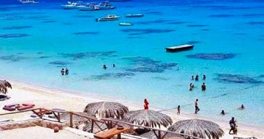 جزيرة الجفتون تستقبل المعيدين فى ثالث أيام عيد الأضحى المبارك .. صور