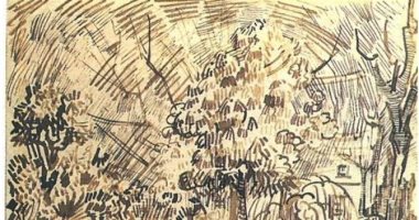 فان جوخ يرسم "حديقة عامة"..  لوحة تعود لـ 1888