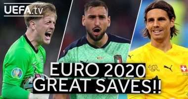 شاهد.. أبرز تصديات حراس المرمى فى يورو 2020