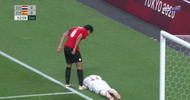 سور مصر العظيم .. أحمد حجازى يجلد الأسبان فى الأولمبياد "فيديو وصور" 