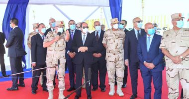 الرئيس السيسى يوجه بالالتزام بالخطة الزمنية لتطوير الطرق بالإسكندرية