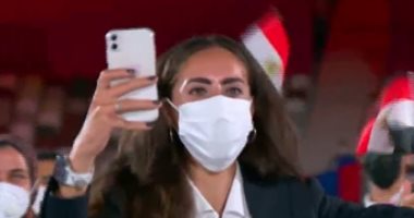 أولمبياد طوكيو 2020.. حذاء وحجاب وصور تذكارية أبرز مشاهد بعثة مصر فى الافتتاح