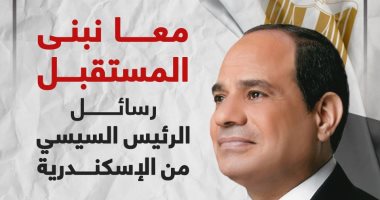 معا نبنى المستقبل.. رسائل الرئيس السيسي من الإسكندرية