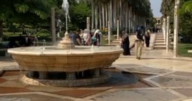 الناس مش عايزة العيد يخلص.. الأزهر بارك تتزين لزوراها فى خامس أيام عيد الأضحى