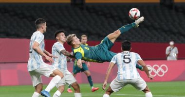 الكرات الثابتة سلاح منتخب الأرجنتين الأولمبى قبل مواجهة مصر