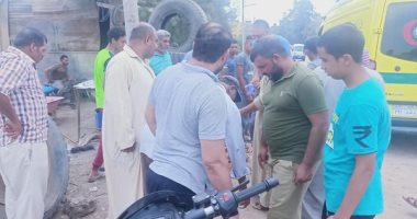 إصابة شابين صدمتهما سيارة ملاكى خلال استقلالهما دراجة بخارية فى أبو النمرس