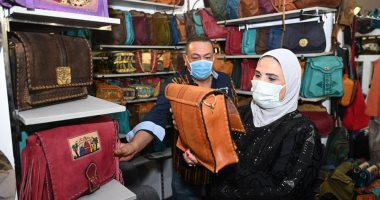 "ديارنا" معرض وزارة التضامن بمارينا منتجات يدوية وتراثية عالية الجودة.. 250 عارض وحرف بئر العبد بشمال سيناء تخطف الأنظار.. وإقامة معارض دولية بإيطاليا ودبى والسعودية قبل نهاية2021.. فيديو وصور