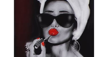 "مريم" توثق موهبتها فى الرسم الديجيتال برسومات مختلفة