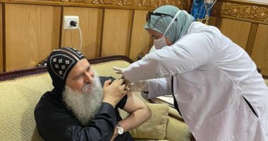 تطعيم الأساقفة والقساوسة والرهبان بلقاح كورونا في كنائس المنصورة وبلقاس
