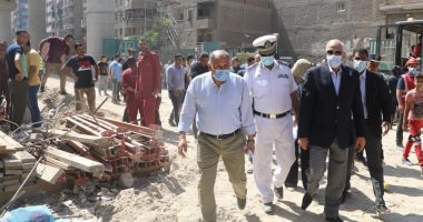 محافظ الجيزة يوجه بتوفير الرعاية الصحية للناجية من عقار الوراق المنهار