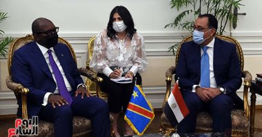 رئيس الوزراء يستقبل نظيره الكونغولى لبحث تعزيز التعاون بين البلدين.. مصطفى مدبولى: مصر على استعداد لوضع خبرتها أمام الأشقاء فى الكونغو الديمقراطية.. ساما لوكونديه: شركة مصرية تنفذ مشروع مدينة كيتوكو الجديدة 