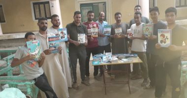 معرض كتاب بقرية بندار الكرمانية فى سوهاج لمدة 4 أيام .. صور