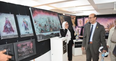 جامعة أسيوط تستقبل رواد الفنون للتحكيم بمشروعات تخرج أول دفعة لطلاب فنون جميلة