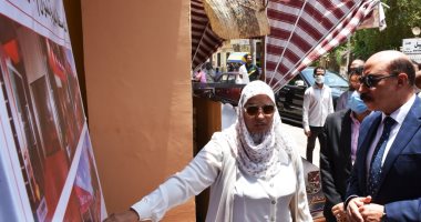 محافظ أسوان يتفقد مشروع المنطقة التجارية بتكلفة 5 ملايين جنيه.. صور
