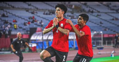 بعثة المنتخب الأولمبى تغادر مدينة مياجى وتتجه إلى طوكيو لمواجهة البرازيل