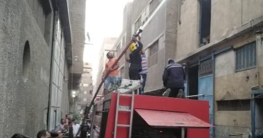 السيطرة على حريق اندلع داخل مخازن لتدوير البلاستيك بصحراوى البحيرة 