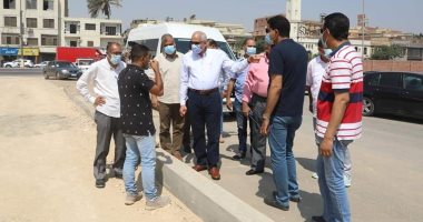 محافظ الجيزة يتفقد أعمال رصف شارع الأربعين ويوجه بفتح محور السادات