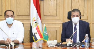 محافظ المنوفية يتابع مستجدات كورونا ويؤكد الدعم الكامل للقطاع الطبى