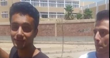 ارتياح بين طلاب الشعبة الأدبية للثانوية العامة ببنى سويف بعد امتحان الإنجليزى