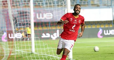 كهربا يتقدم للأهلى بالهدف الاول فى مرمى أسوان.. فيديو وصور