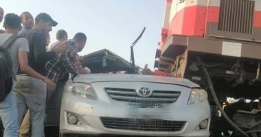 السكة الحديد: حادث تصادم السنبلاوين سببه عبور سيارة من مكان غير معد للسير