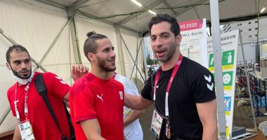 طوكيو 2020..المنتخب الأوليمبى يلتقى فراعنة اليد فى القرية الأولمبية "صور"