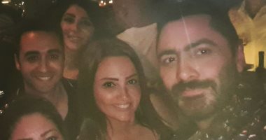 بشرى تهنئ تامر حسنى بنجاح فيلمه وأغنيته الجديدة: نجوميته لم تأت من فراغ
