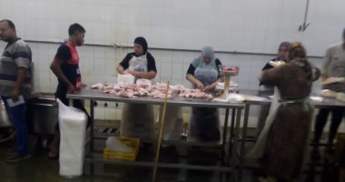 ضبط 2 طن دواجن مذبوحة بدون رقابة بيطرية فى الغربية