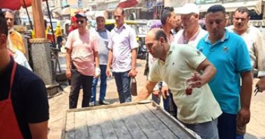 حملات مكثفة للنظافة والتجميل والتصدى لمخالفات البناء بمدينة دسوق فى كفر الشيخ